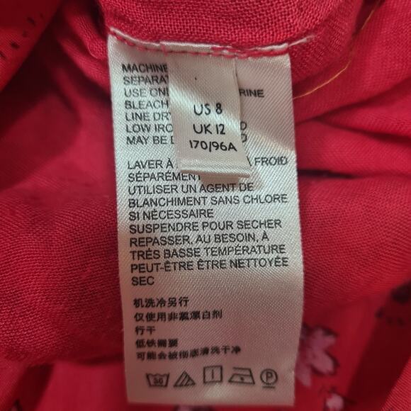 Free People Bijou Set in Cherry Combo Size 8 - Picture 6 of 14